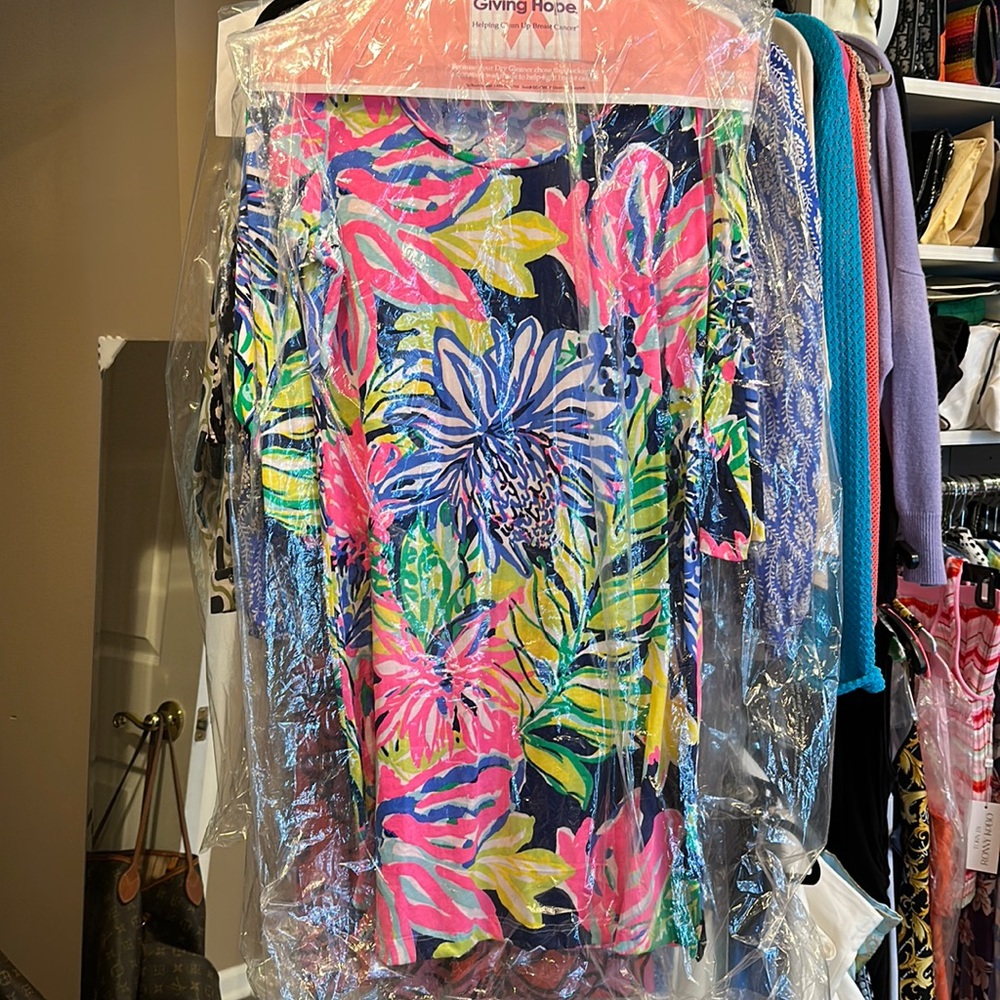 Lilly Pulitzer scoop neck dress L
